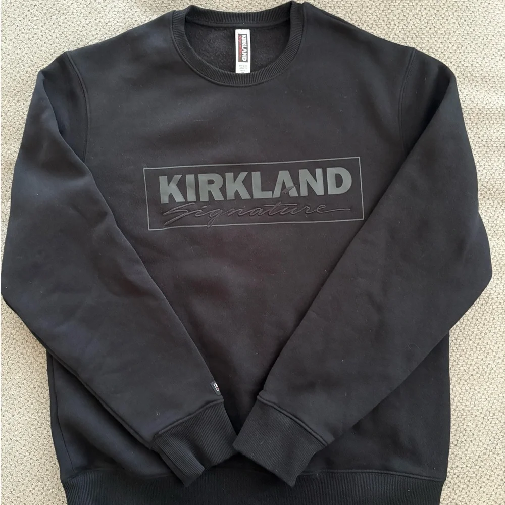Kirkland Signature black Sweatshirt - Picture 3 of 4